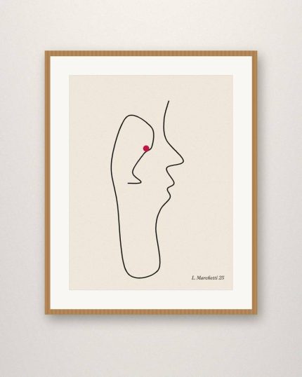 Portrait au compas